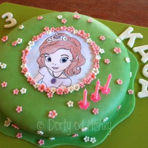 Narozeninový dort se Sofií První