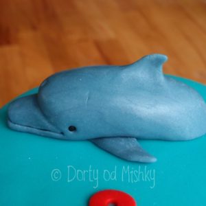 Delfín z detailu